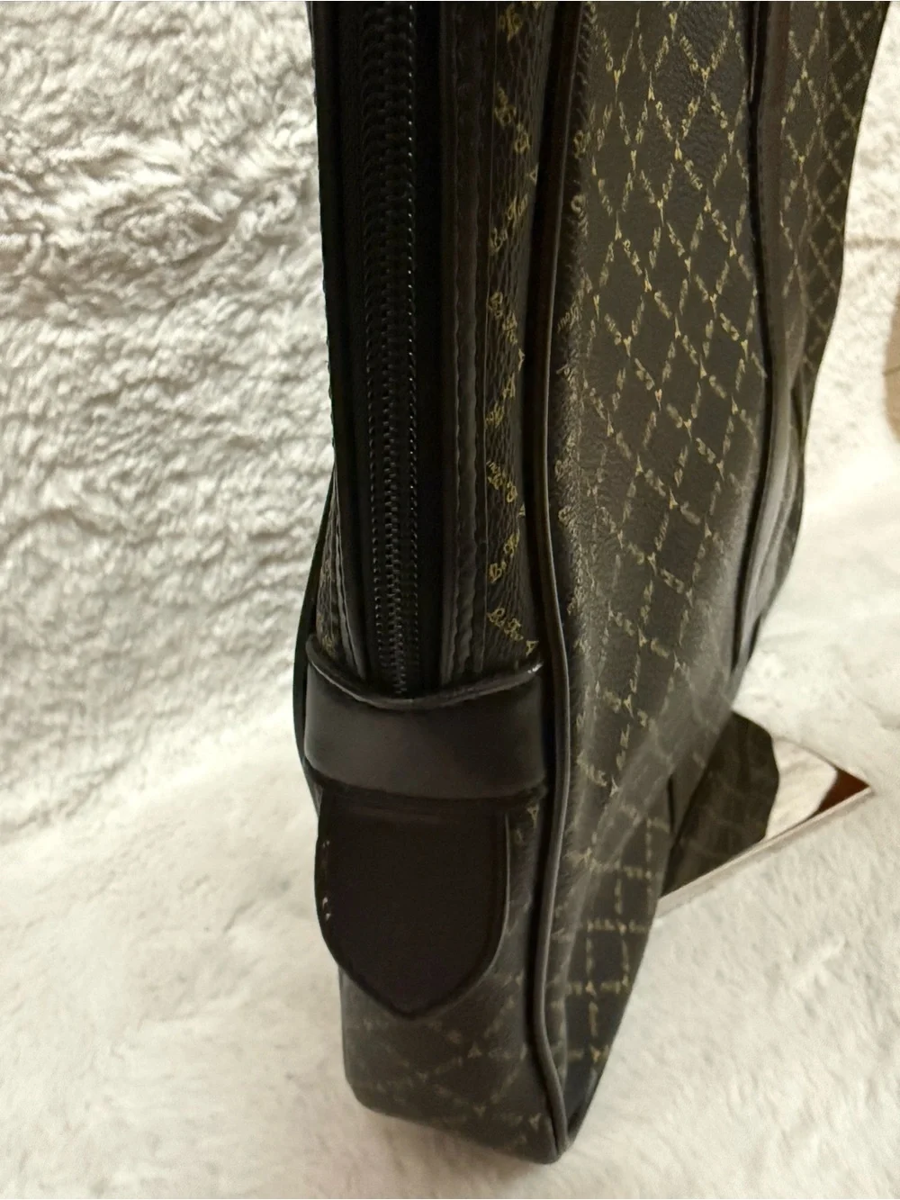 Vintage LaTour Eiffel Paris 1887 Monogram Briefcase/Laptop bag